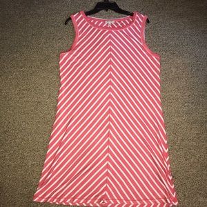 Max Studio Sleeveless Stripe Shift Dress Poshmark